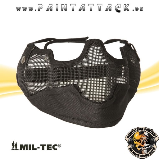 [5634] Airsoft Gitterschutzmaske LG Schwarz
