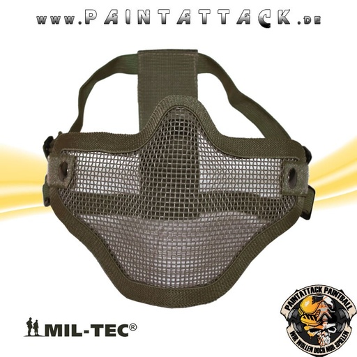 [5631] Airsoft Gitterschutzmaske SM Oliv