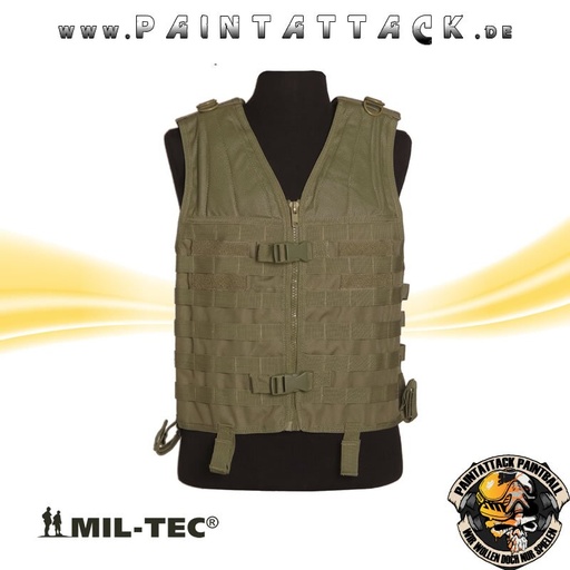 [5628] Molle Carrier Weste Oliv