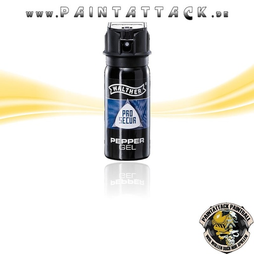 [3395] Walther ProSecur Pepper Gel 10% OC, 50 ml ballistischer Strahl Tierabwehr-Spray
